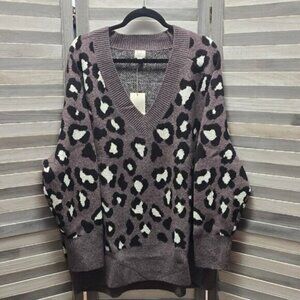 Women's V-Neck Tunic Sweater | A New Day | 2X